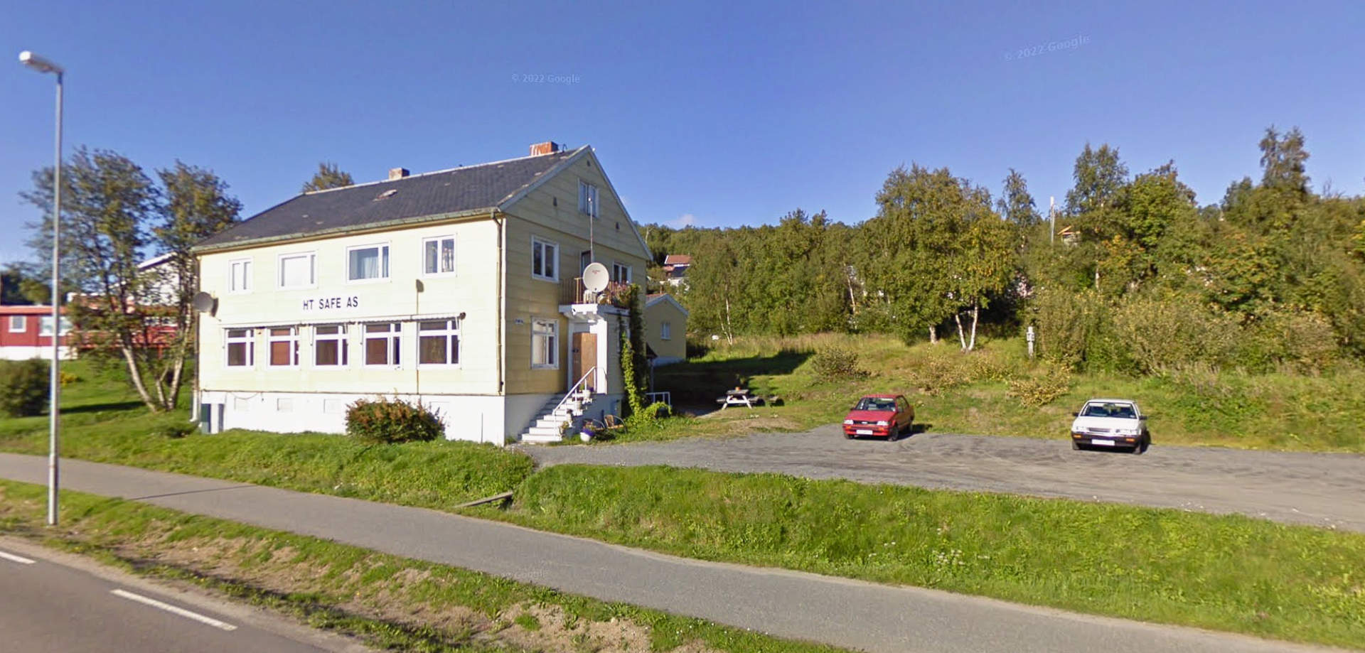 Eiendommen før bygging